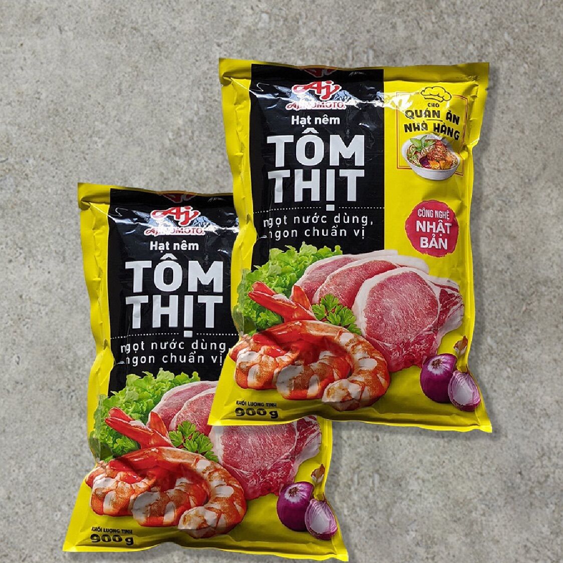 Hạt nêm Ajinomoto Tôm Thịt 900g