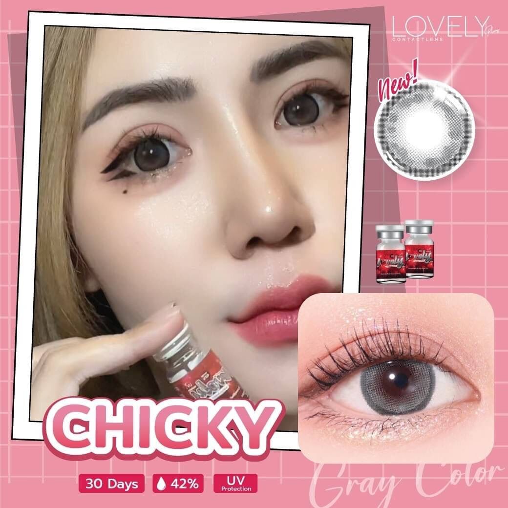 Lens Xám Tự Nhiên ( Được chọn mẫu ) - Dùng 1 năm ( tặng kèm khay đơn)