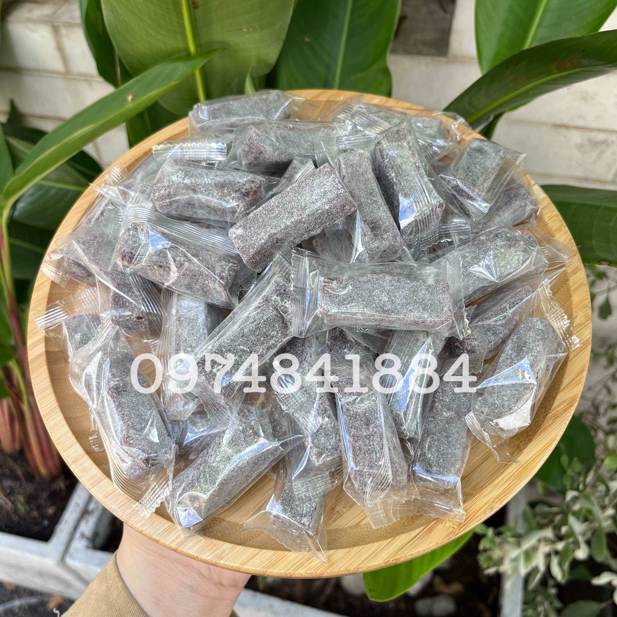 500G Kẹo gừng phấn - kẹo dẻo gừng phấn - kẹo da trâu