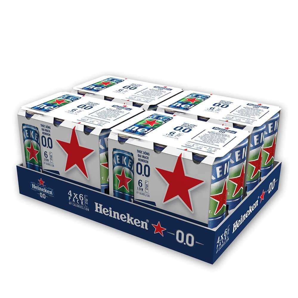 Bia Heineken  (bia 0.0% độ cồn) 330ml