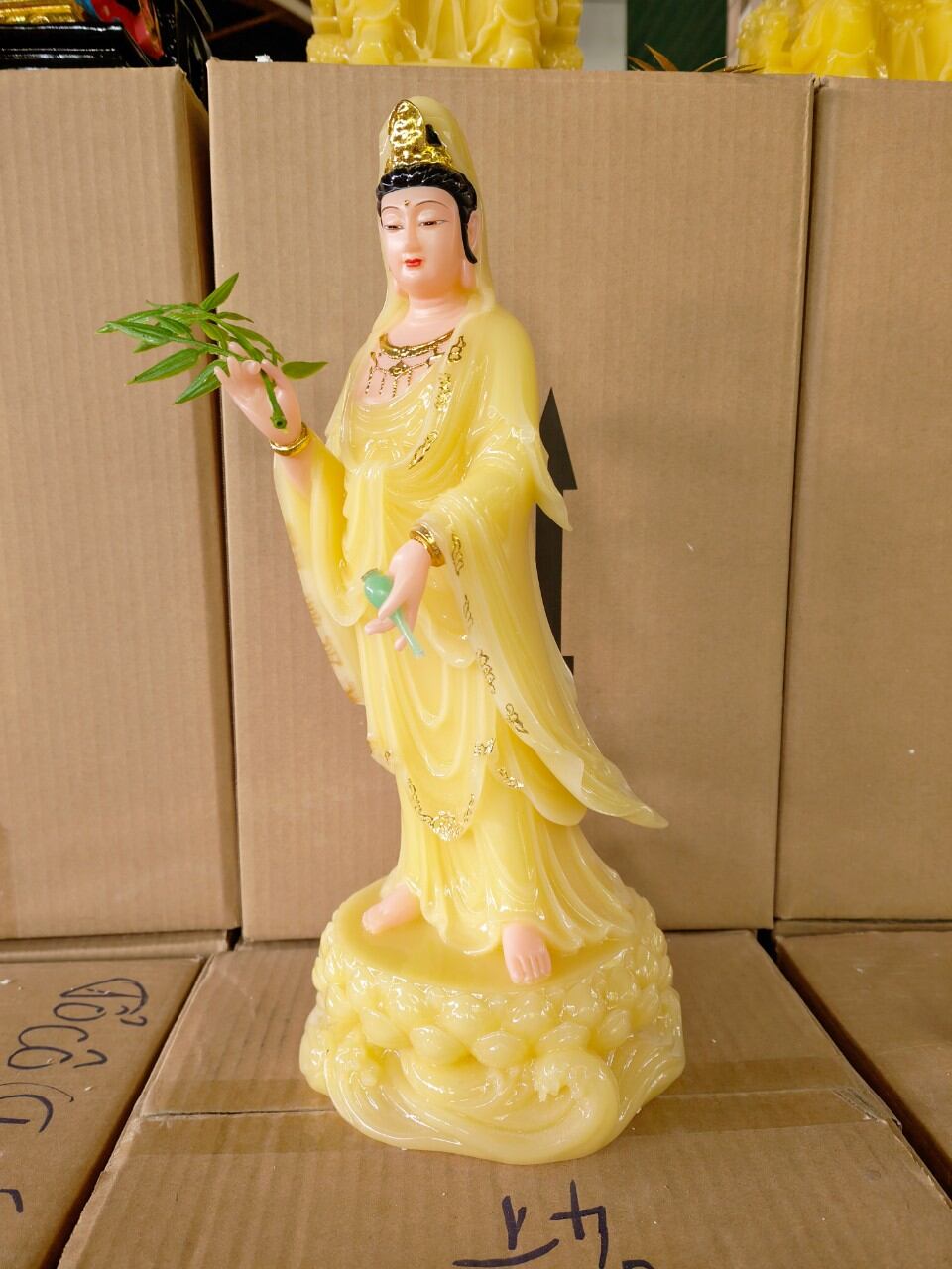 Tượng  Quan Âm Bồ Tát  cao 40cm