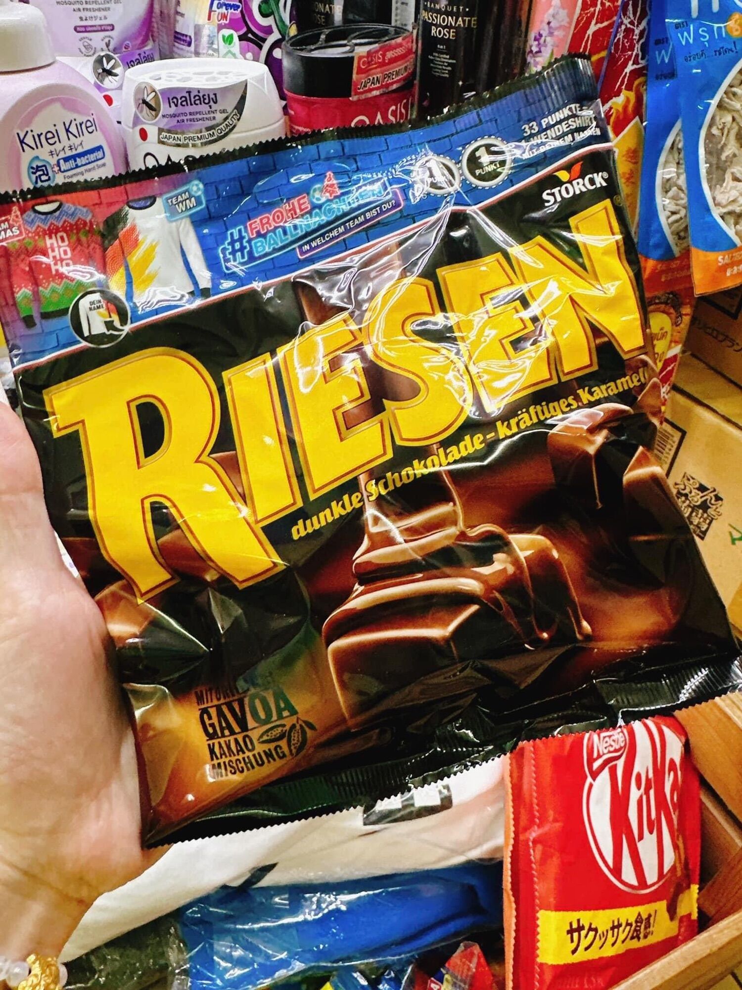 Kẹo socola riesen 231g Đức