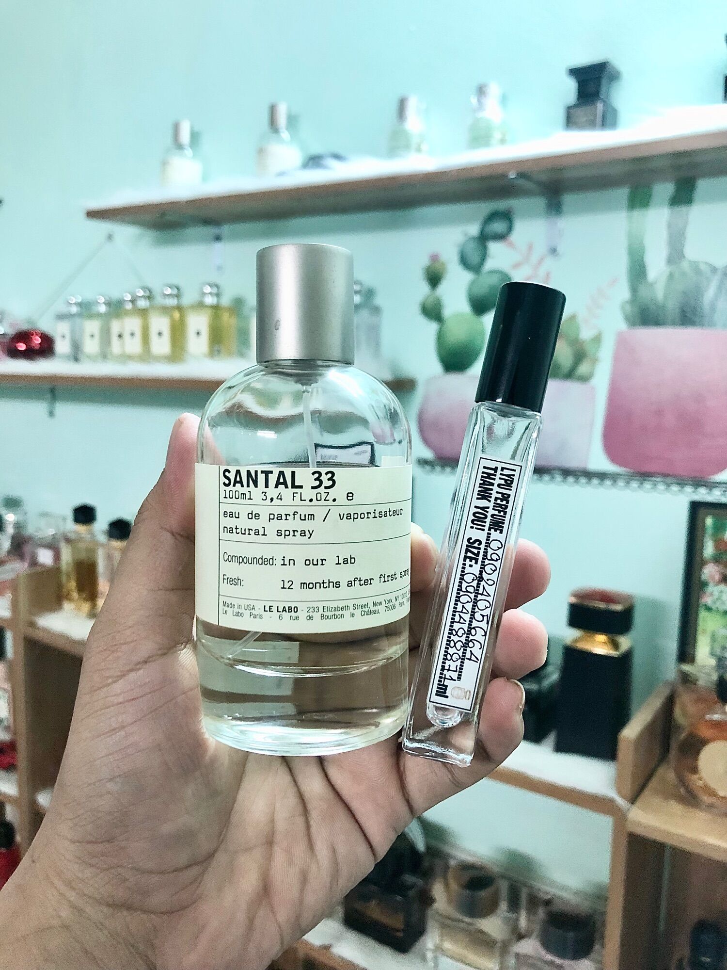 [Mẫu thử]Nước hoa Le Labo Santal 33