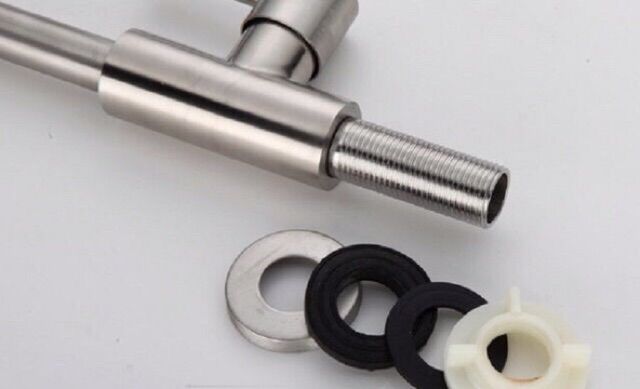 Vòi rửa chén bát đơn lạnh - Inox 304