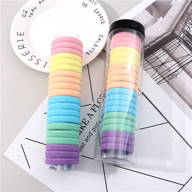 Set hộp 20 Dây Chun Buộc Tóc, Thun Cột Tóc