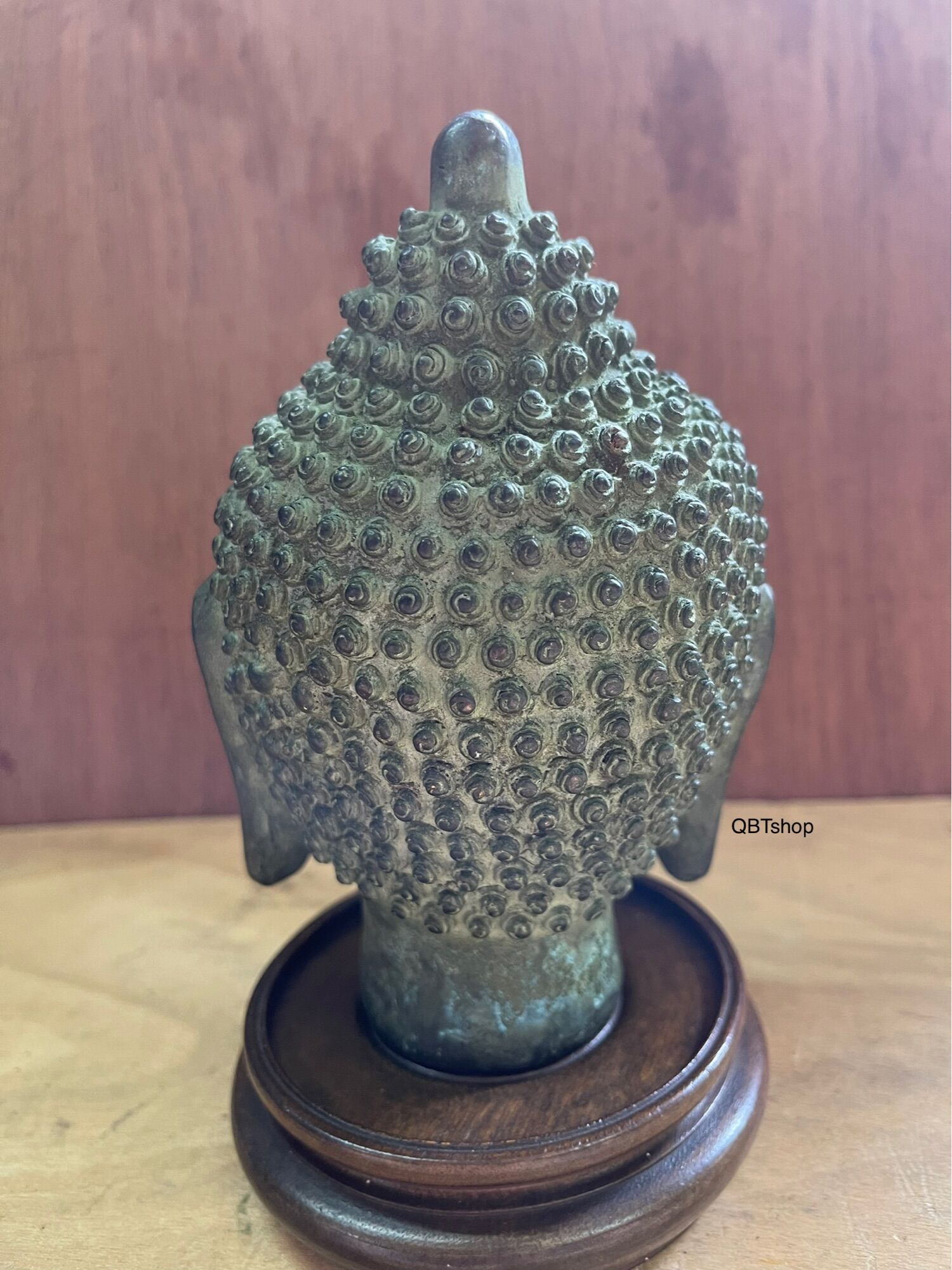 Đầu phật tổ bằng đồng phong thuỷ