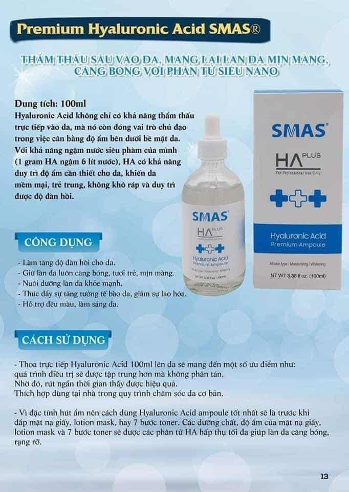 Serum HA SMAS