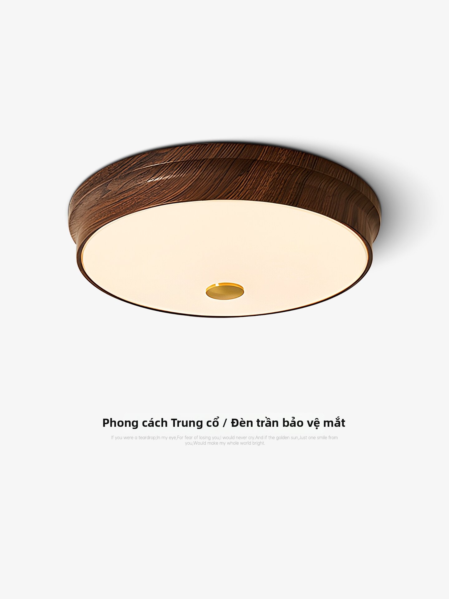 Simplified Design Huatamo-colored New Chinese Style Ceiling Light Giá 1,355,000 Đồng*Miễn phí vận chuyển