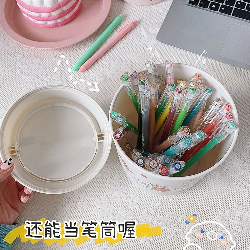 [ Tặng kèm sticker] Thùng rác mini nắp lật để bàn