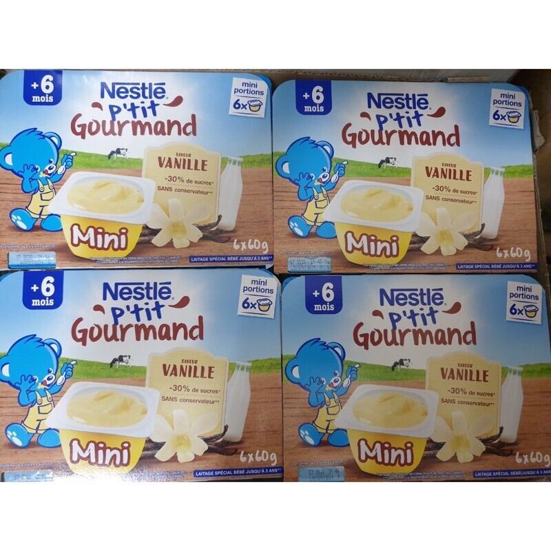 Milk froth netsle French for baby from 6m + blister 6 box X 60gr -date T5