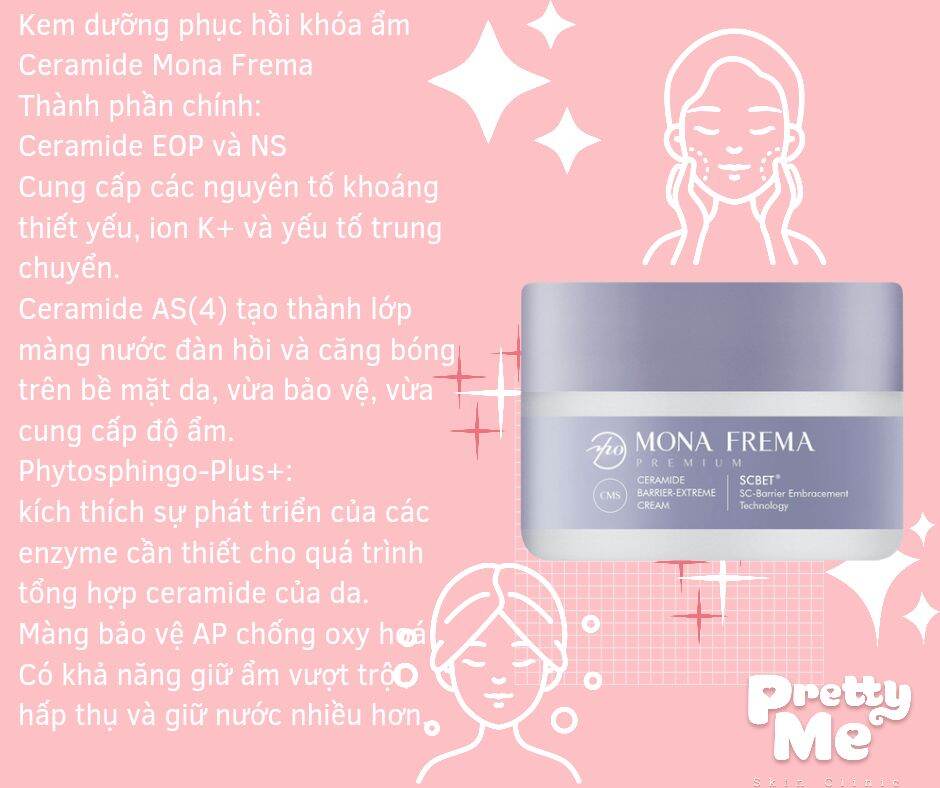Kem dưỡng phục hồi Mona Frema