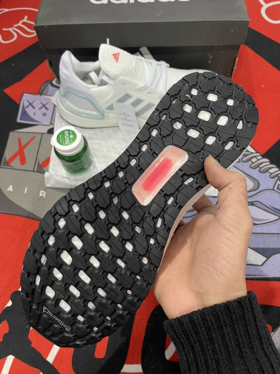 Giày Ultra Boost 6.0 nam nữ trắng - Ann Shoes