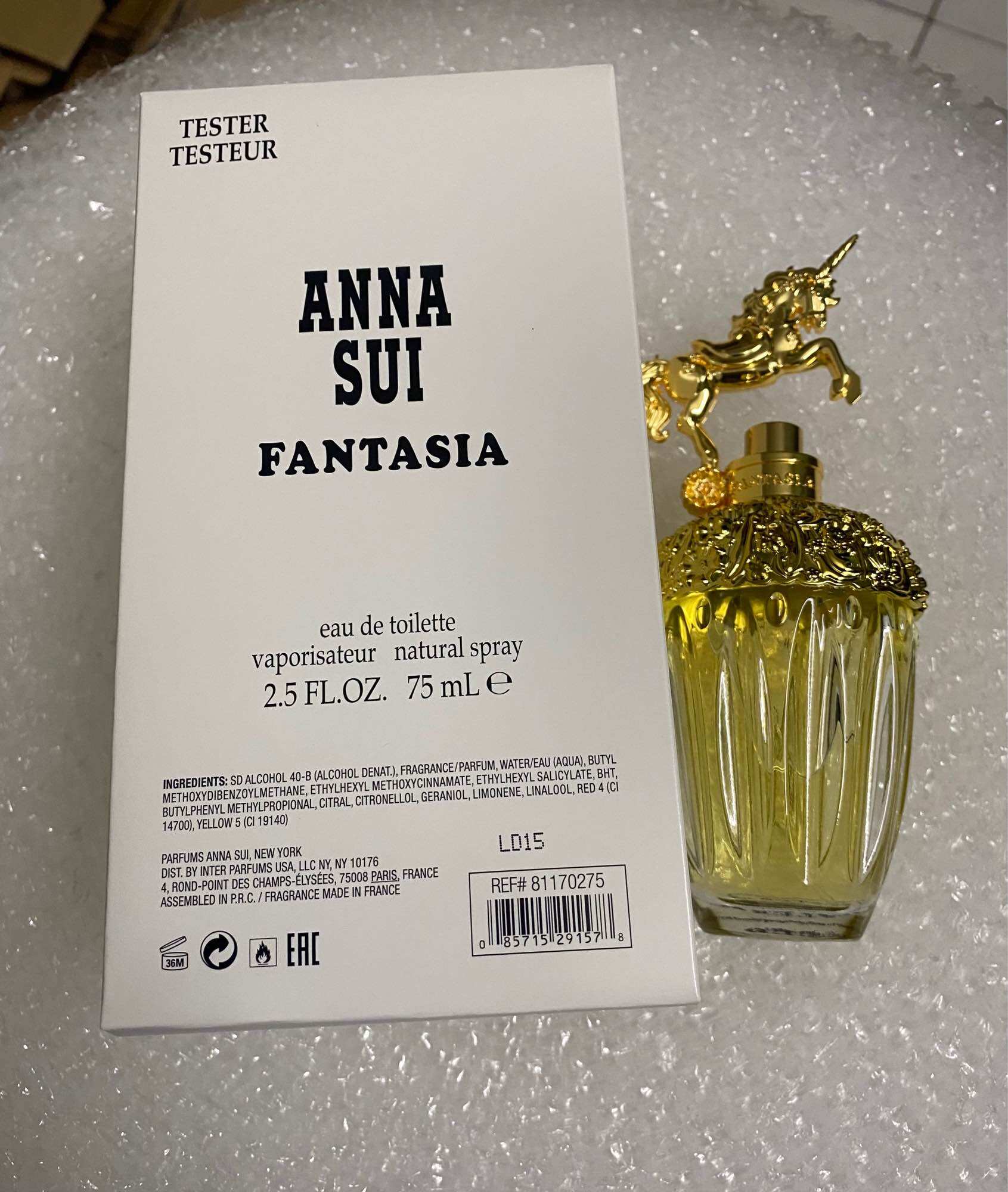 Nước Hoa Nữ Anna Sui Fantasia Edt 75ml Tester