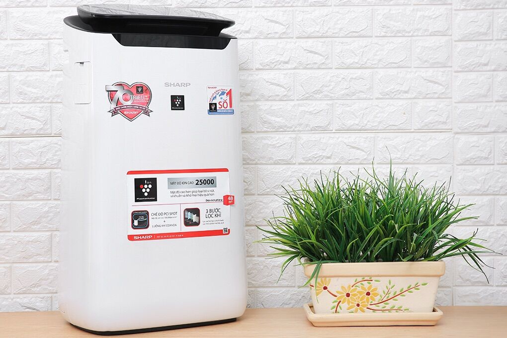 Máy lọc không khí sharp fp-j60e-w 38w - hàng chính hãng