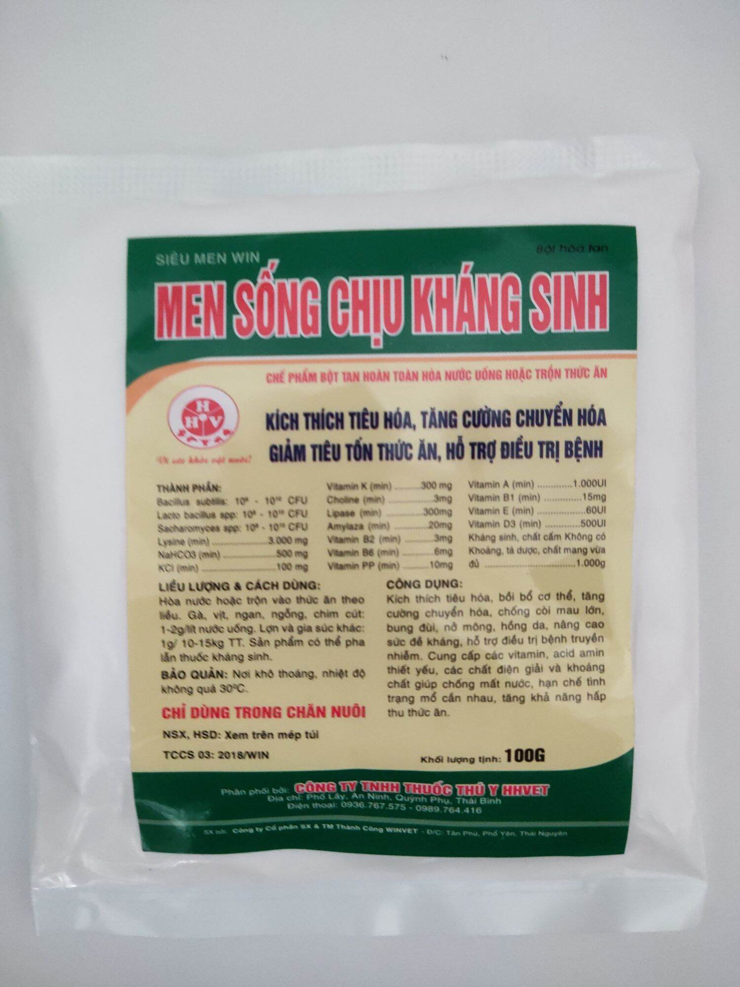 Men tiêu hoá cho gà chọi