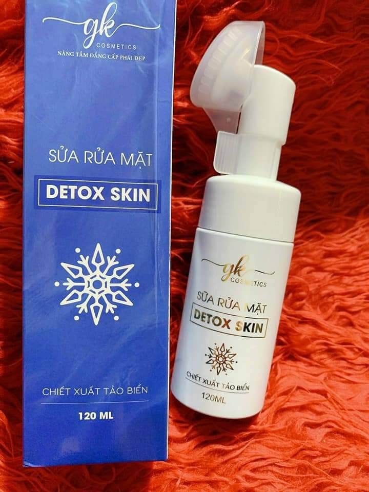 Sữa Rửa Mặt Detox Skin Sạch Nhờn Sáng Đã Ngừa Mụn