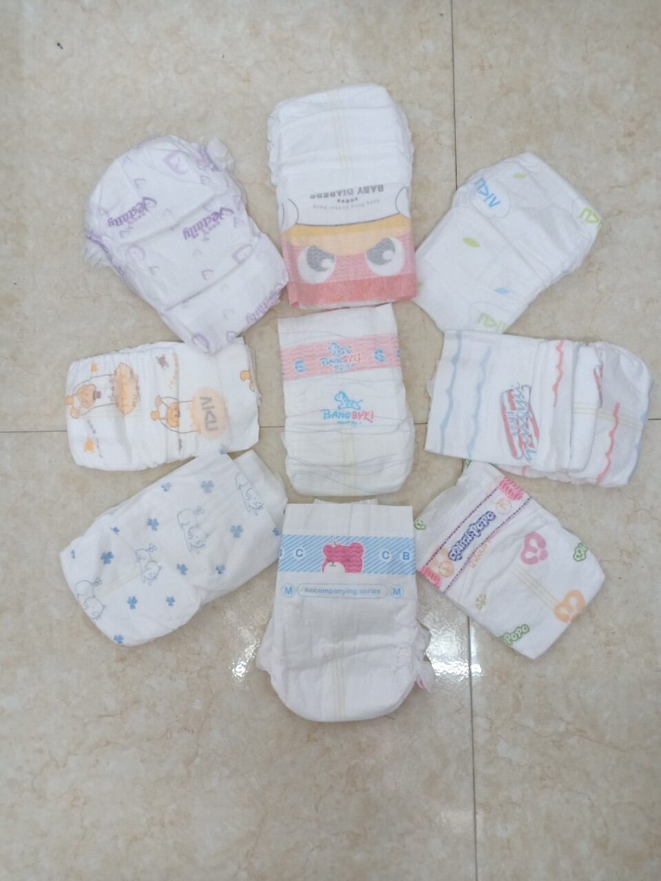 100 bỉm dán hana trần cao cấp