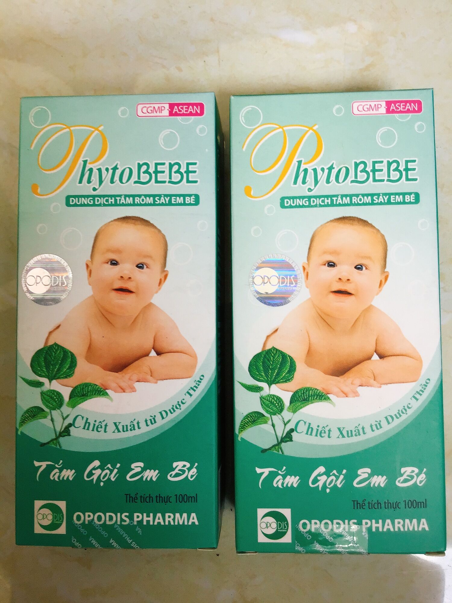 [HCM]Tắm rôm sảy em bé Phytobebe