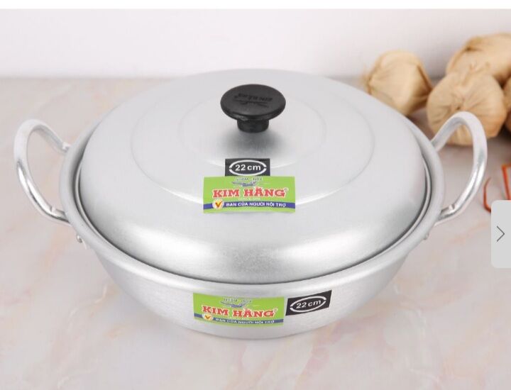 Nồi lẩu bầu nhôm kim hằng chính hãng