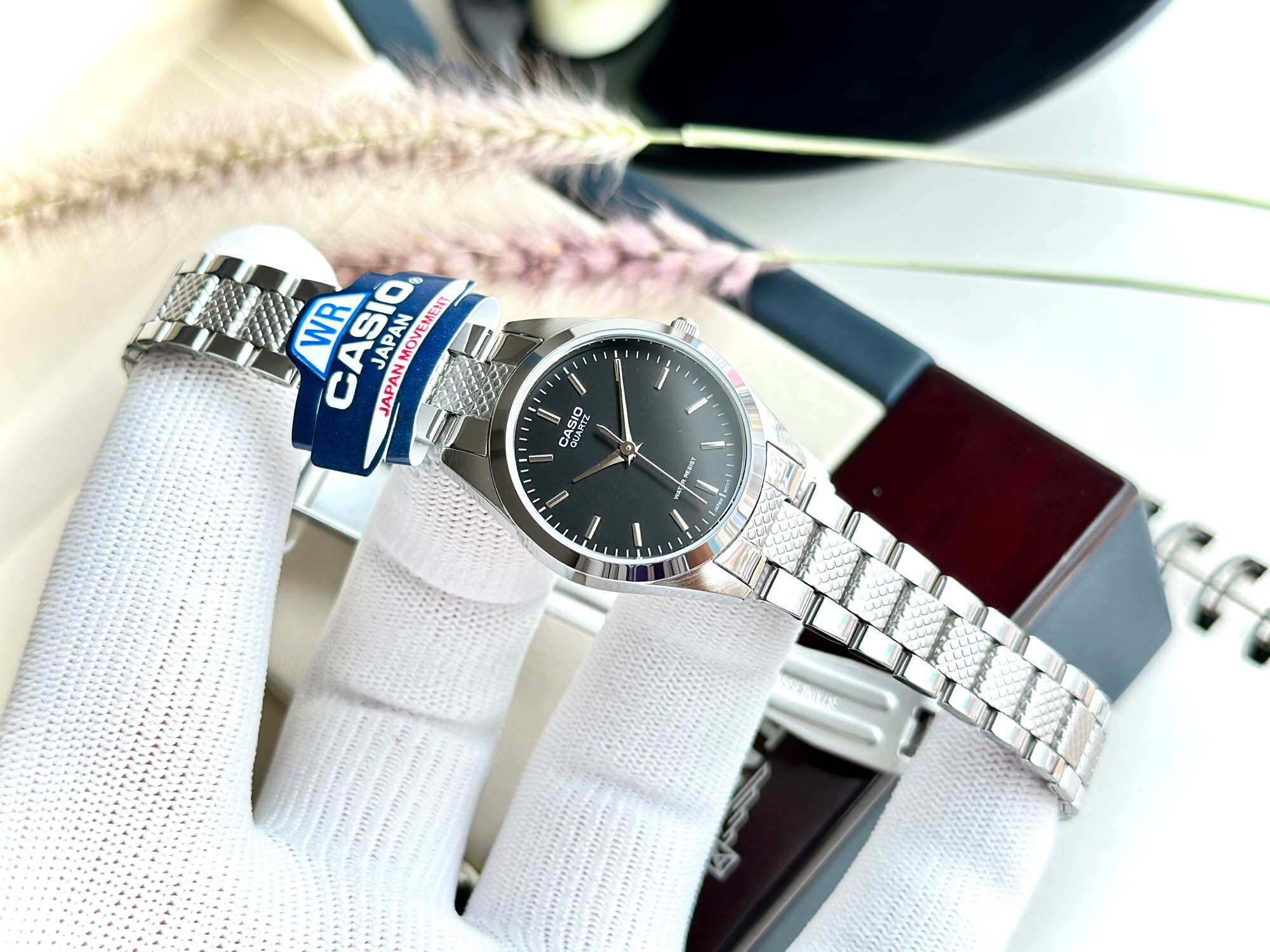 Đồng Hồ Nữ Casio Japan Dây Thép LTP-1274D-7A