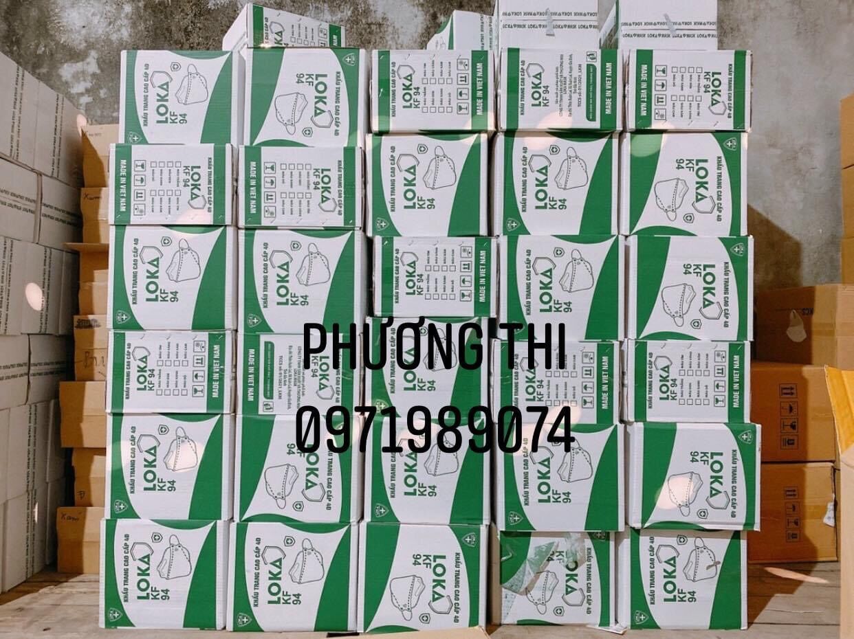 [ THÙNG 300 CÁI ] KHẨU TRANG KF94 4D LOKA CÔNG NGHỆ HÀN