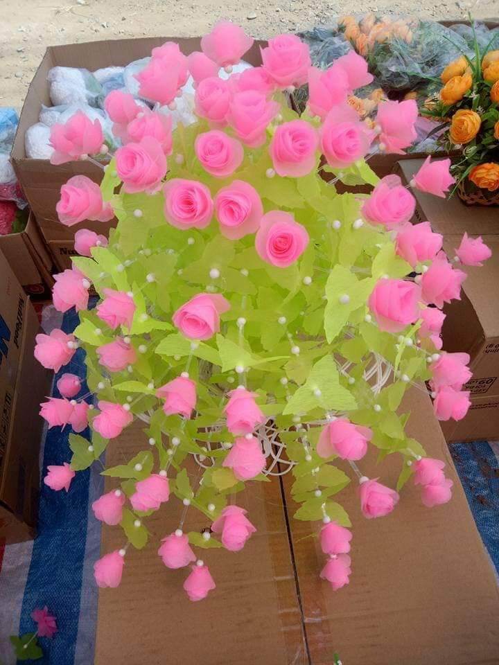 Bộ nguyên liệu làm hoa giấy
