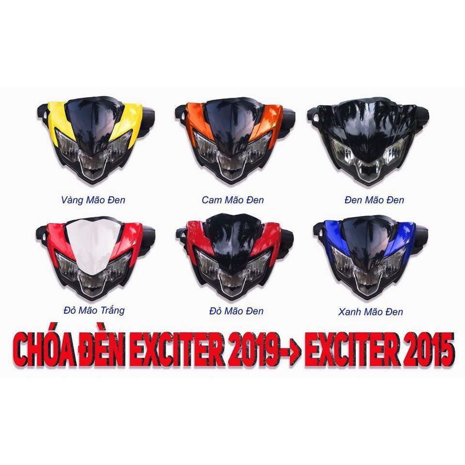 Bộ đầu đèn Exciter 2019 Gắn Exciter 2015-2018