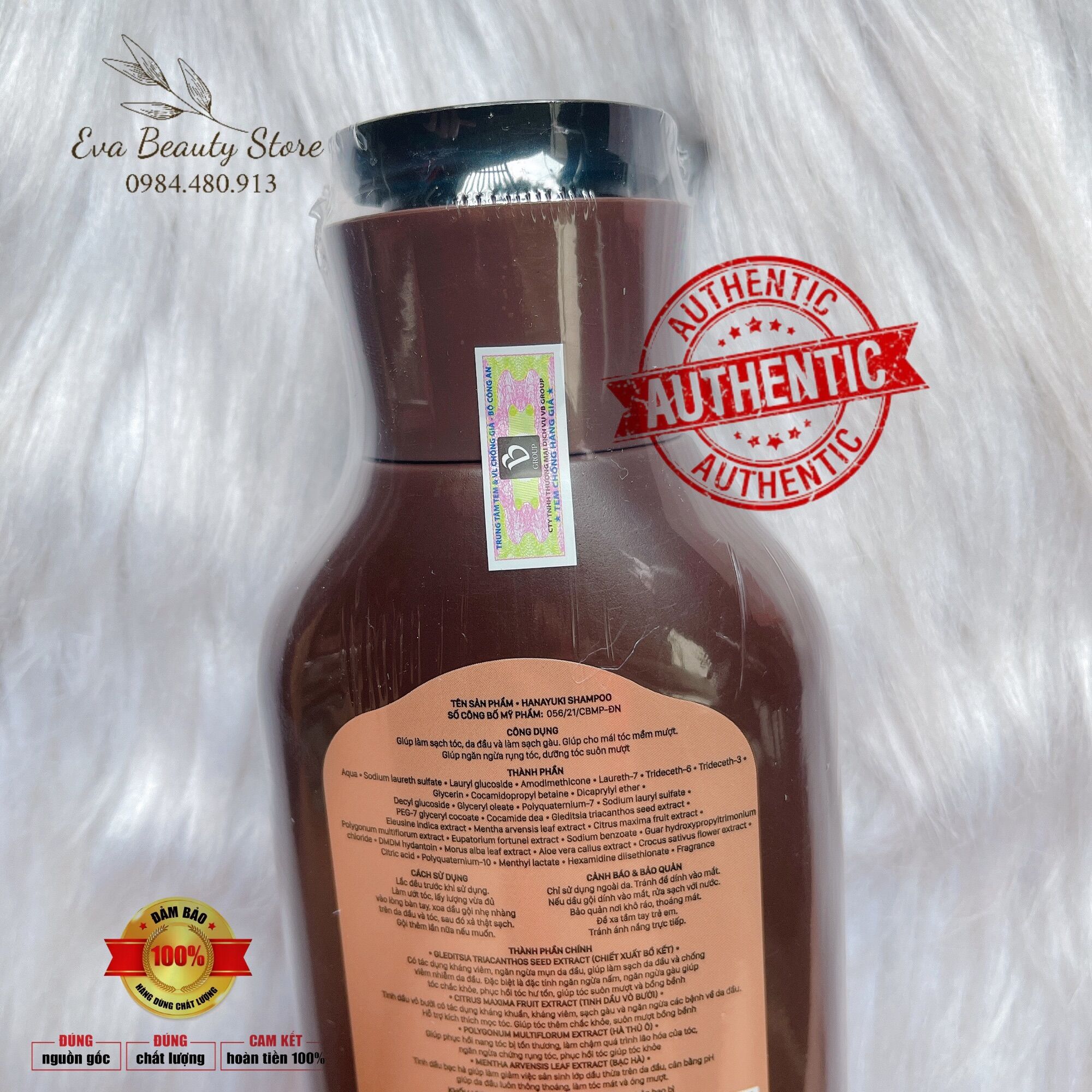 Combo Dầu Gội + Dầu Xả Hanayuki