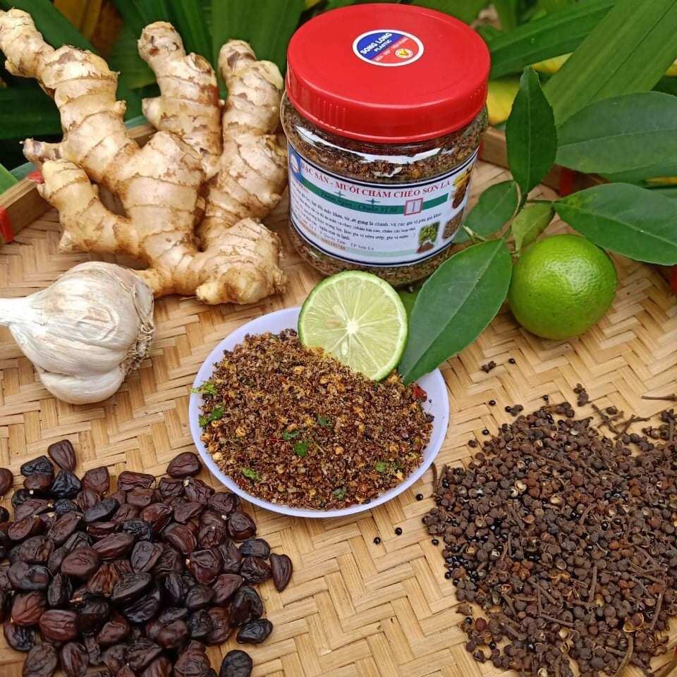 Muối Chẳm Chéo Sơn La - hủ 200g