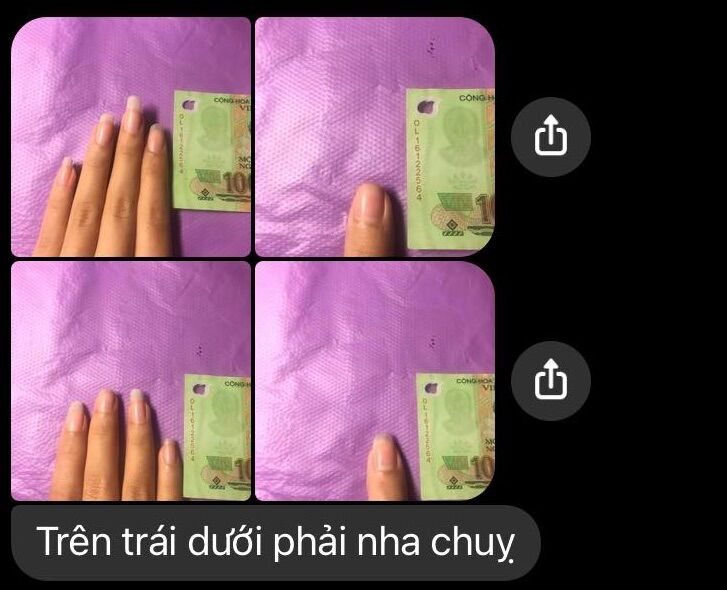 [Inbox cho shop trước khi đặt hàng] Nail box ombre hồng đính charm nơ