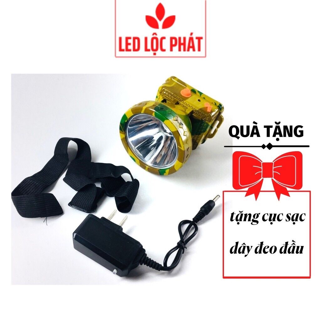 Đèn pin đội đầu siêu sáng D203, đèn bin đội đầu led
