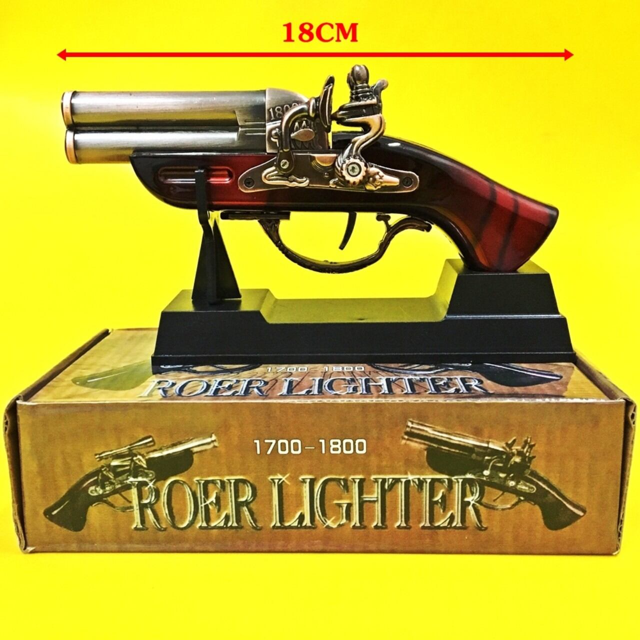Bật lửa phong cách có giá đỡ 18cm