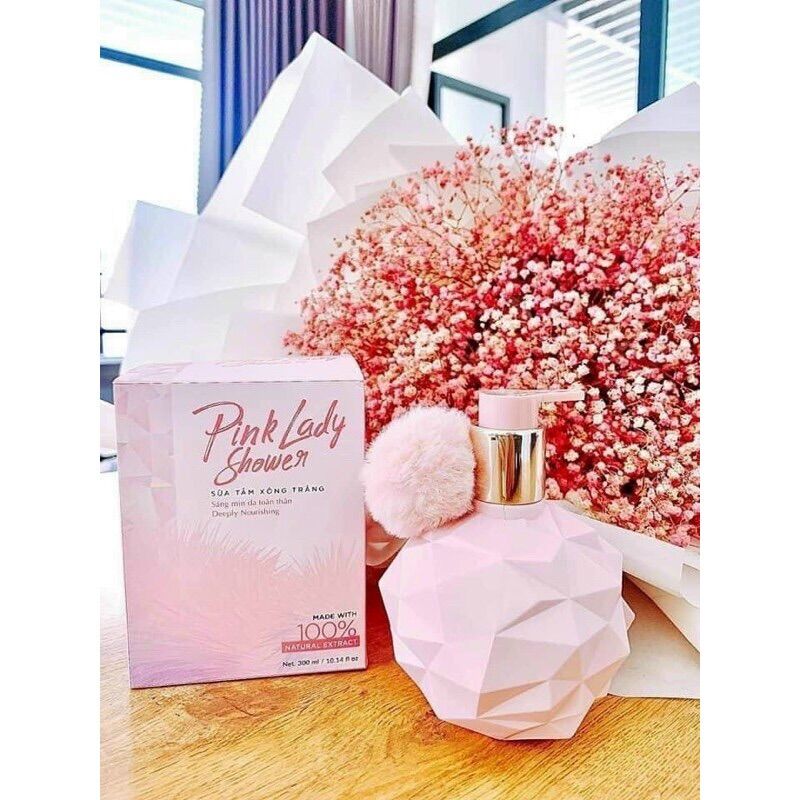 [HCM]Sữa tắm xông trắng pink lady