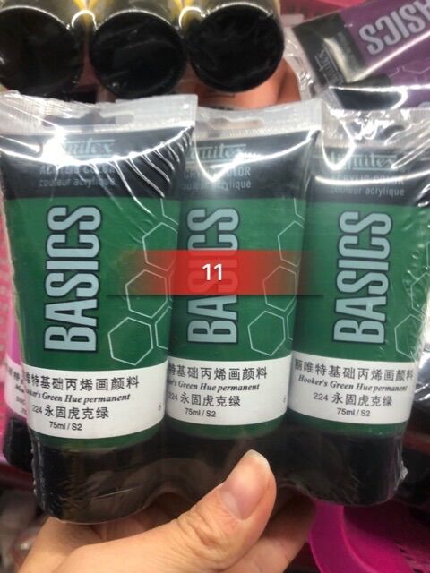 Bột vẽ móng basics 75ml