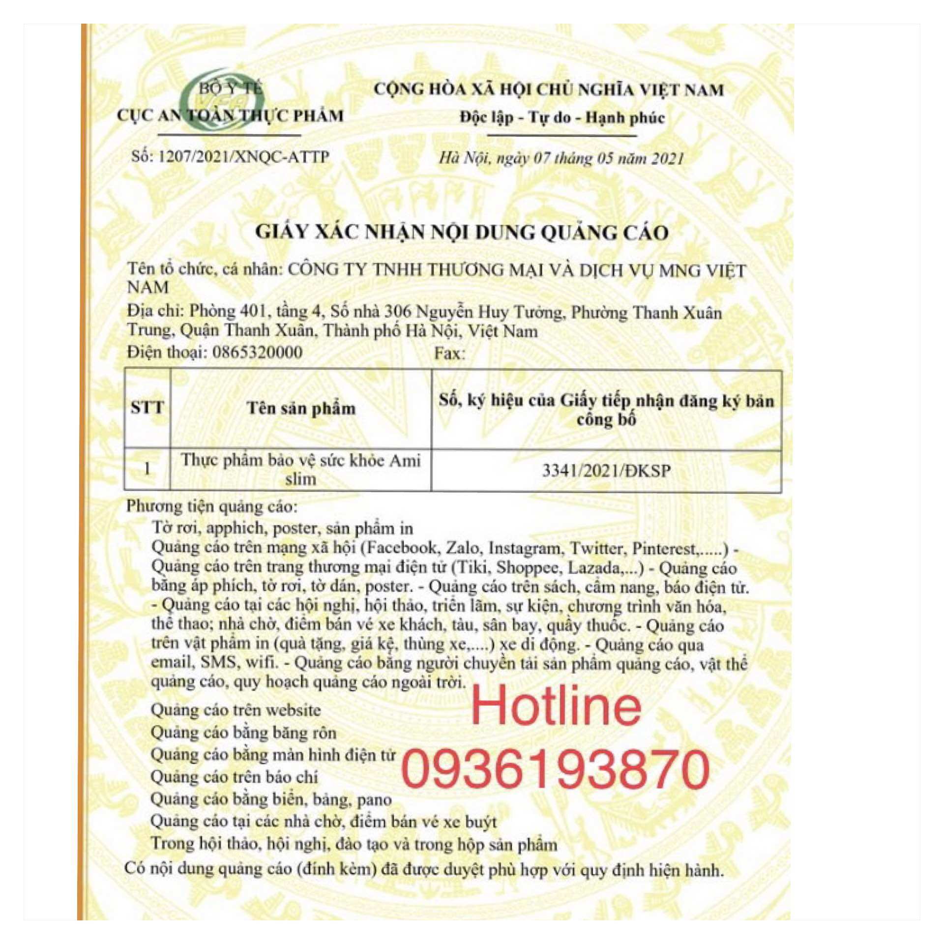 Ami Slim Thạch giảm cân Amislim