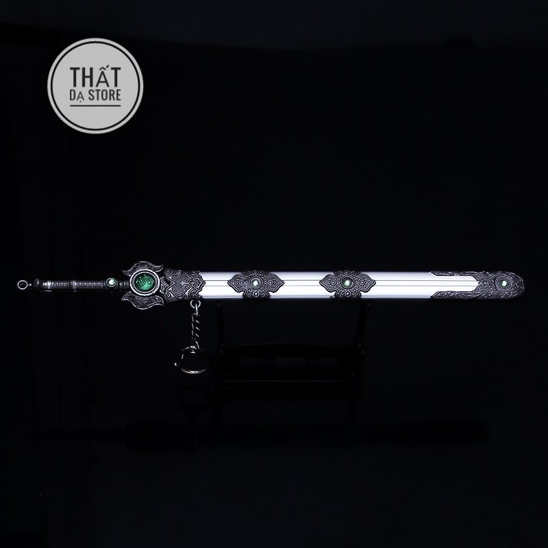 Mô hình Nhật Nguyệt Kiếm 22cm.