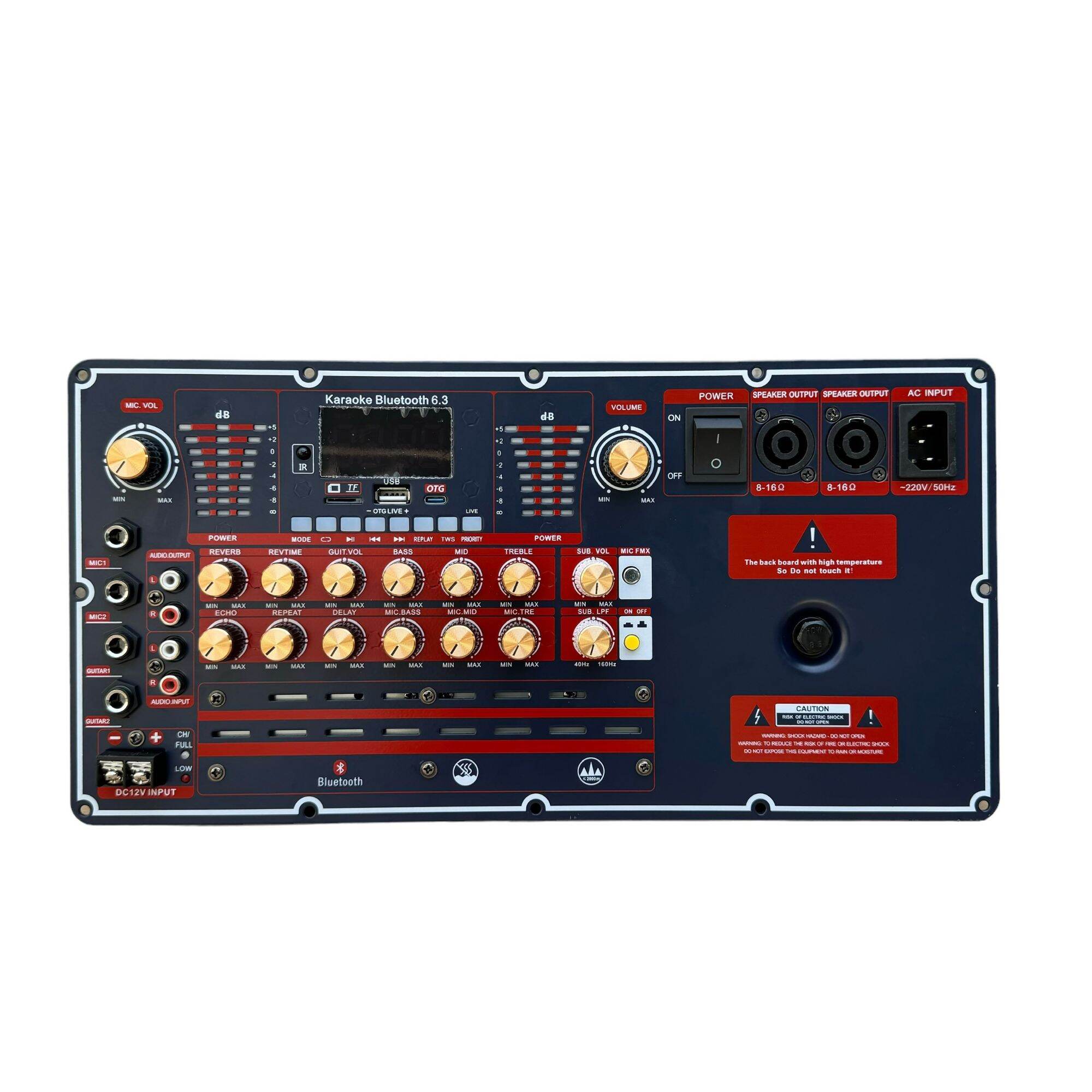 Mạch Loa Kéo T900S 2 Kênh Stereo Chế Độ Cắt Sub