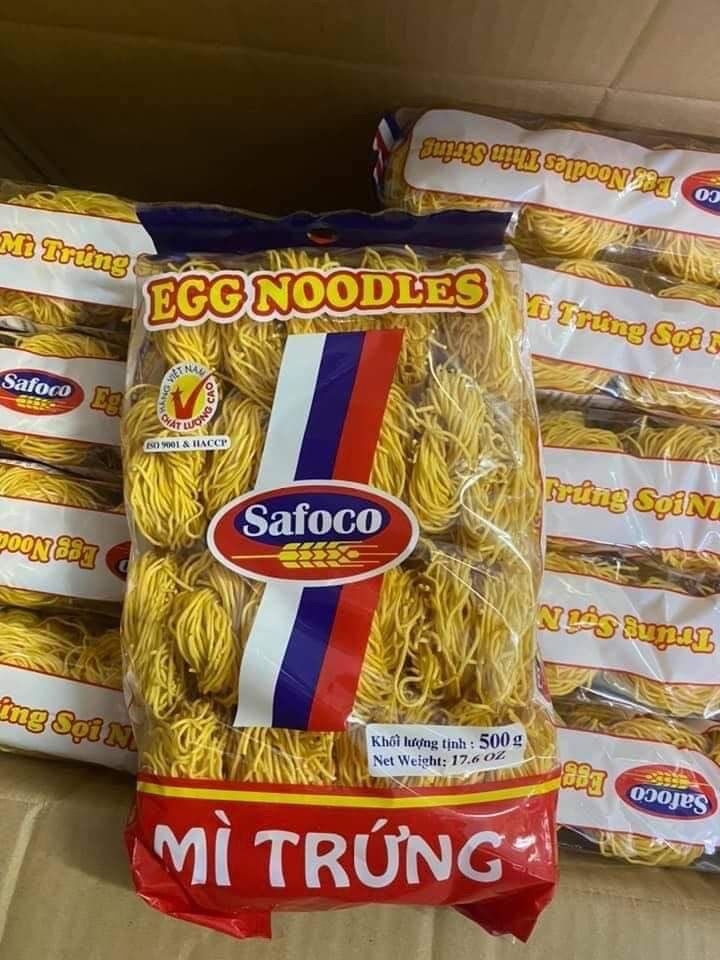 Mì trứng sợi nhỏ 500g