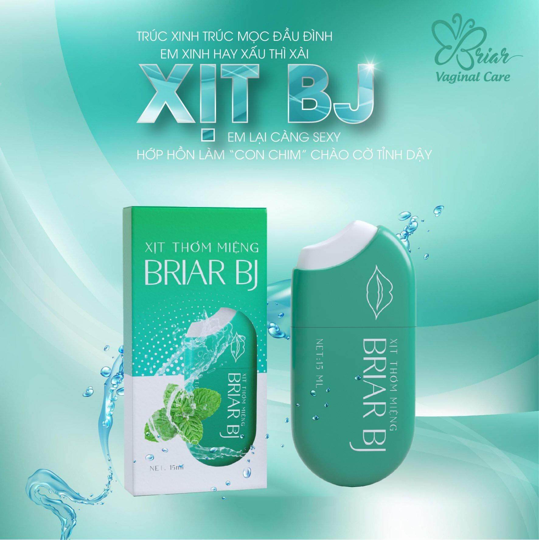 Xịt bj briar thơm miệng c-hống hôi miệng- đá69- diệt khuẩn