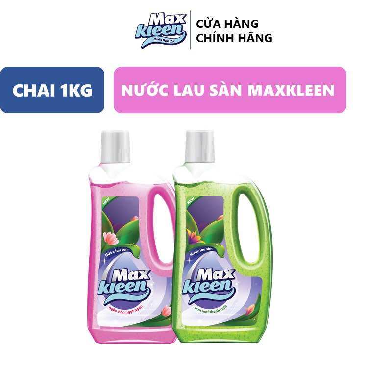 Chai nước lau sàn maxkleen 1kg