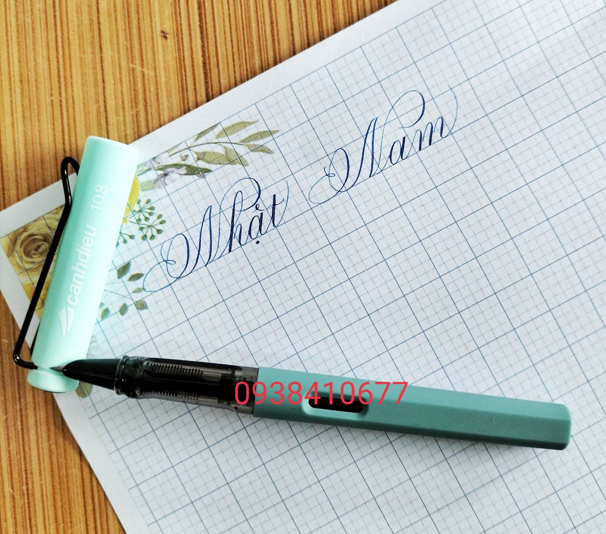 Bút máy cánh diều 108 ngòi lá tre bút nét thanh nét đậm - bút luyện chữ đẹp - bút máy - bút luyện calligraphy