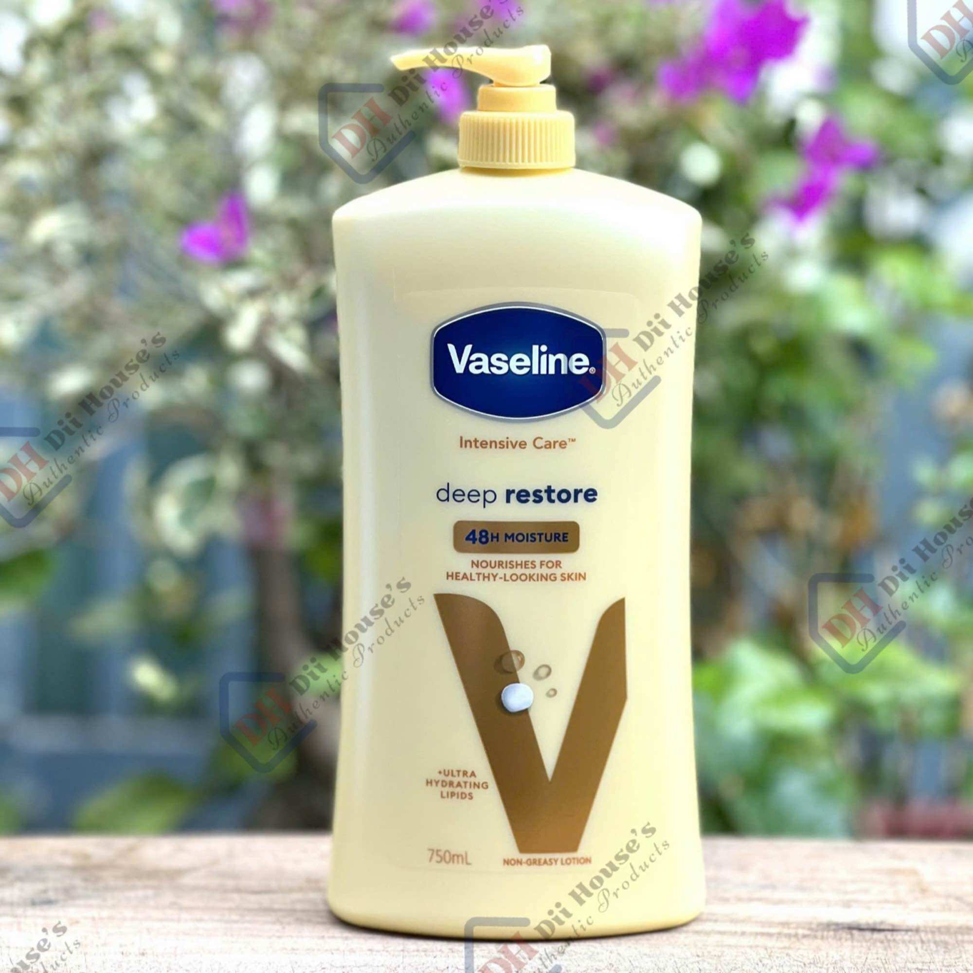 Sữa Dưỡng Thể Vaseline Intensive Care Deep Restore 750ml.