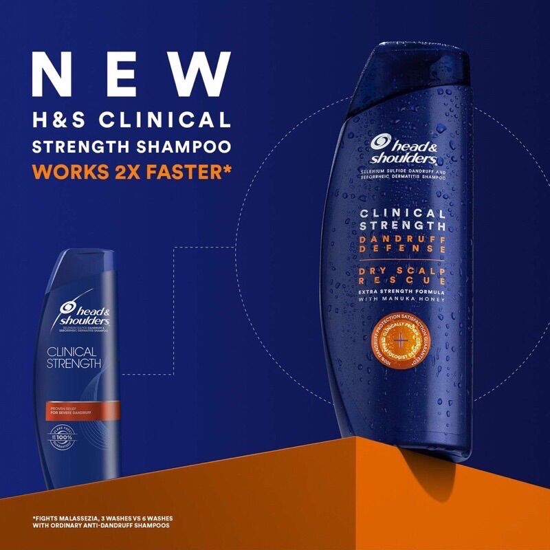 DẦU GỘI HEAD & SHOULDERS CLINICAL STRENGTH 400ml