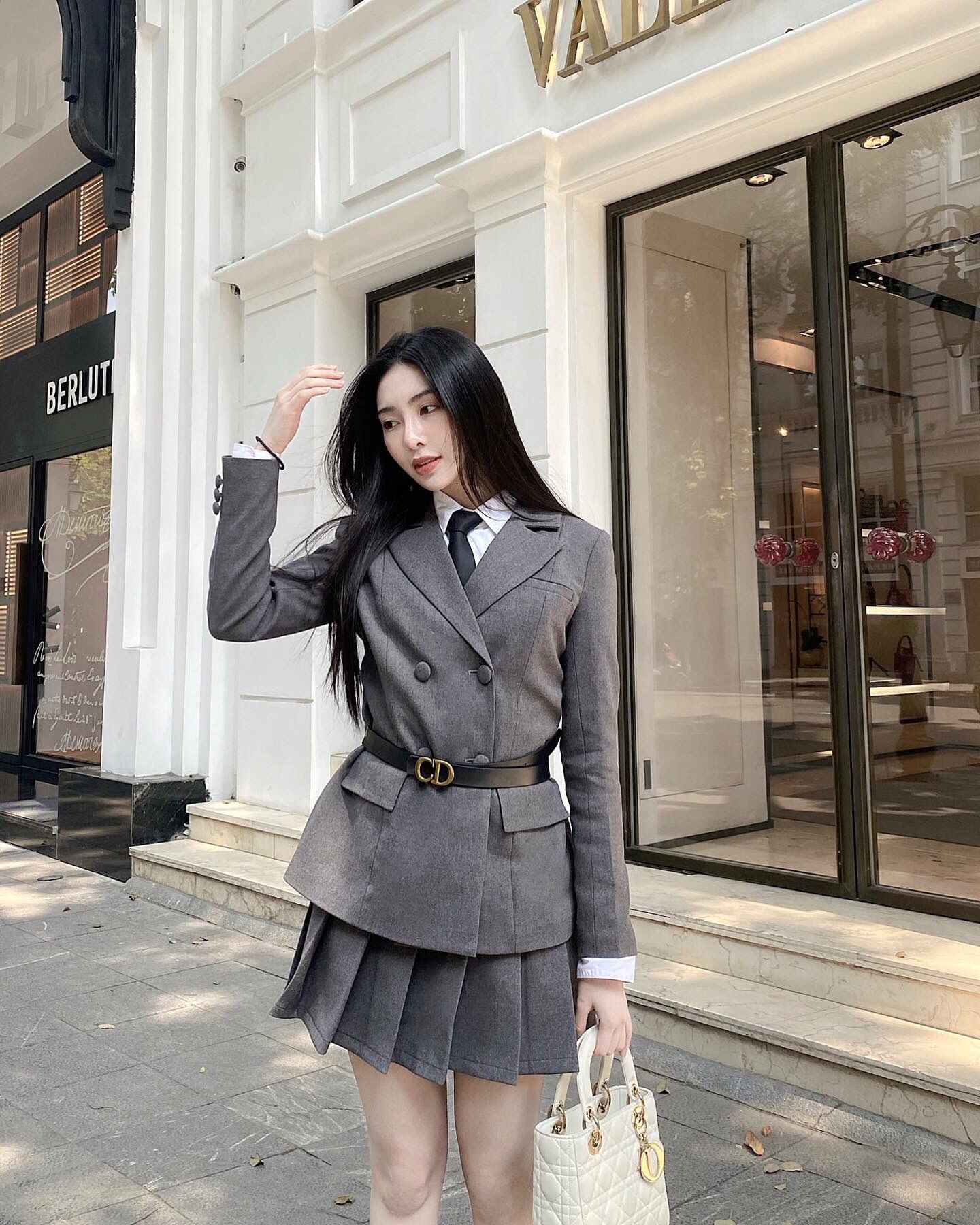 Joie des roses - áo blazer grey jacket