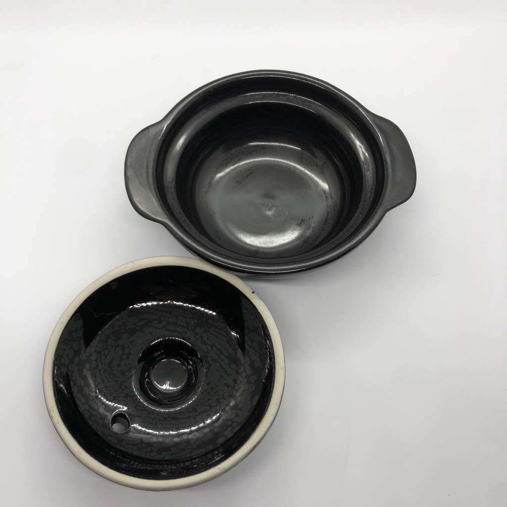 Nồi Đất Nắp Gốm Kho Quẹt, Kho Cá 250ml - 5inch (nồi ci cá 5)