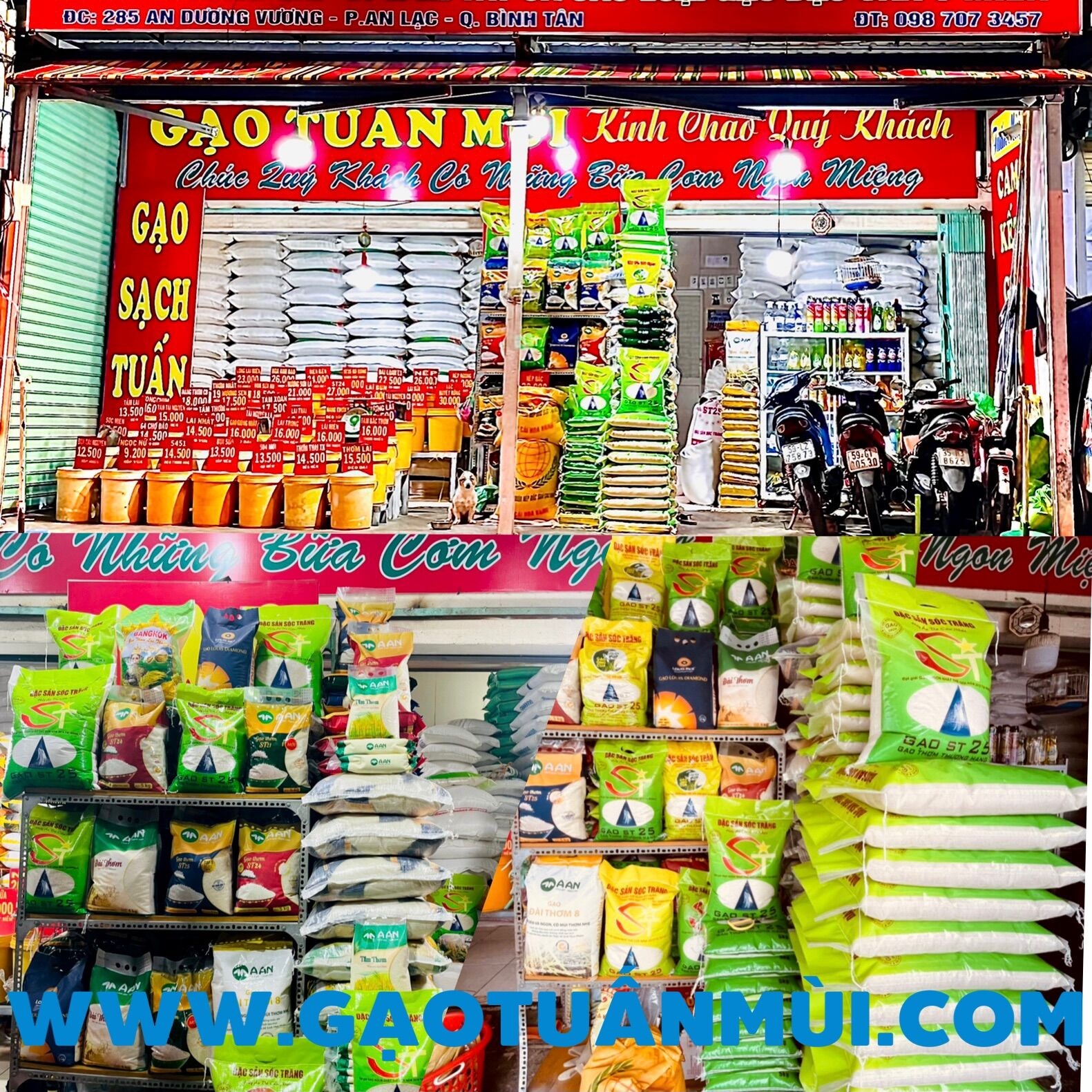 Combo 2 Bao Gạo ST25 (5 Ký ) Dẻo Thơm