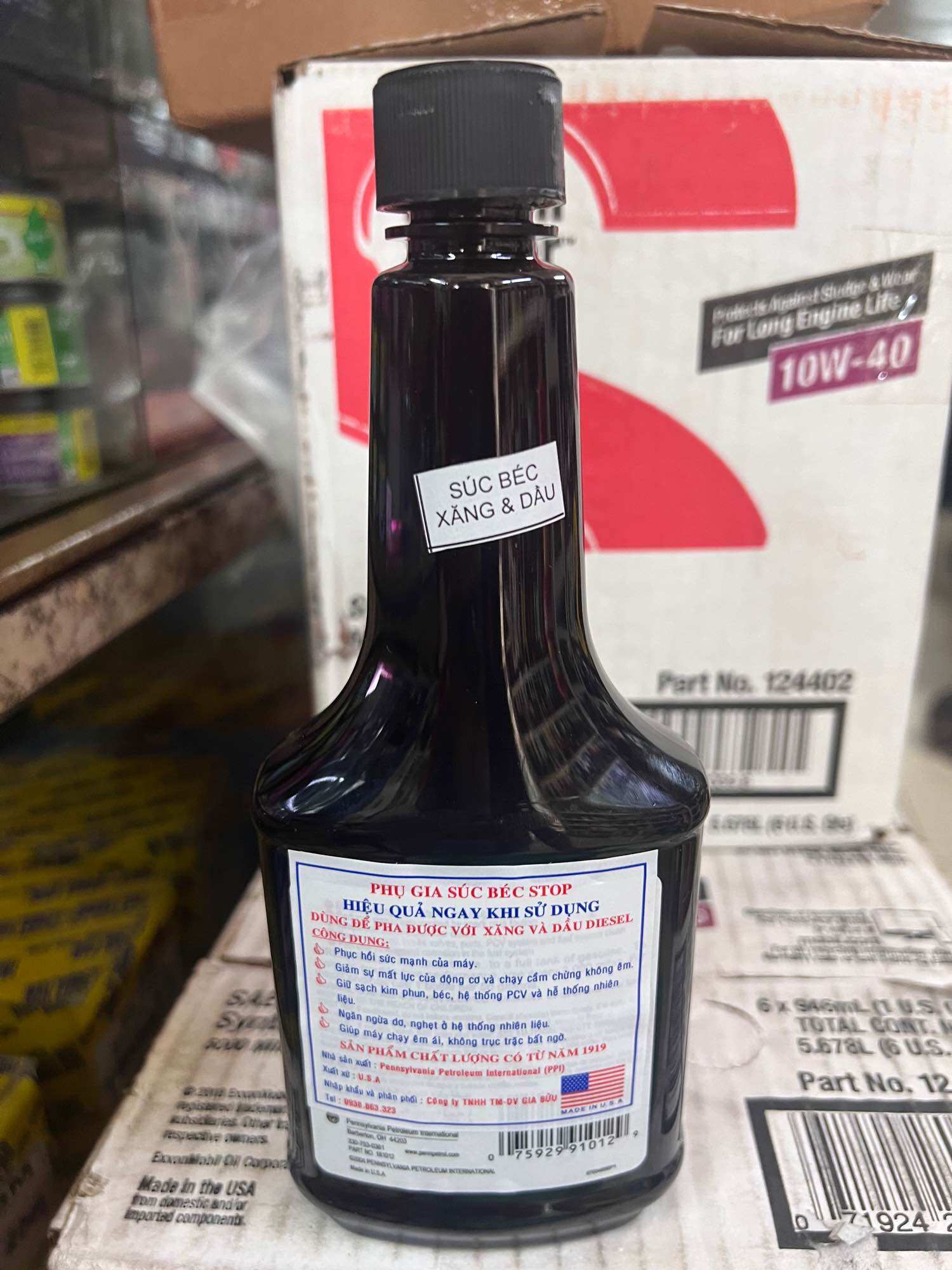 Súc Béc Xăng Stop FUEL INJECTION 325 ml