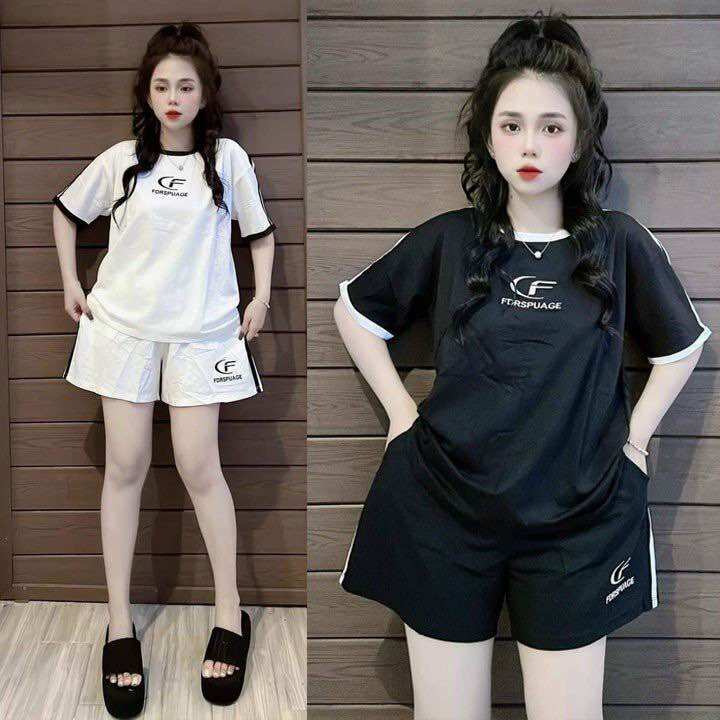 SÉT BỘ SHORT COTTON THÊU CAO CẤP