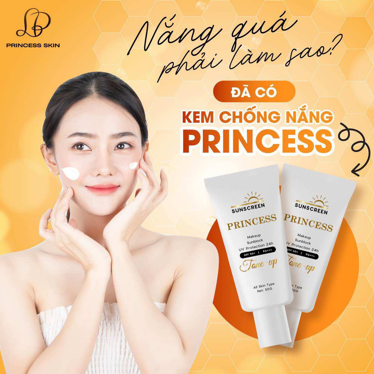 Kem chống nắng princess