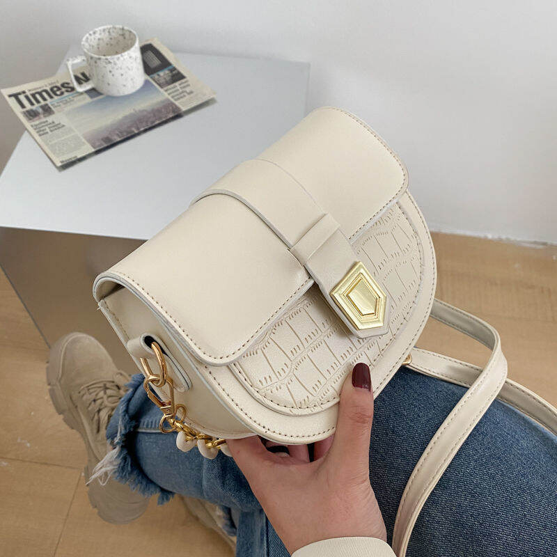 Túi Yên Ngựa Nổi Tiếng Trên Mạng Thời Trang Túi Nữ Mẫu Mới 2022 SÀNH ĐIỆU Thiết Kế Đặc Biệt Dễ Phối Đeo Chéo Phong Cách Phương Tây Cảm Giác Cao Cấp